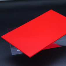 Лист ударопрочный полистирол красный 2х2000х3000